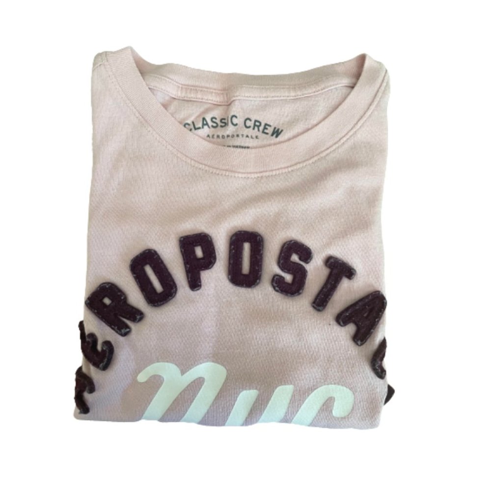 NWT Aero 1987 Appliqué Graphic Tee